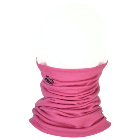 MONS ROYALE DOUBLE UP NECKWARMER PINK