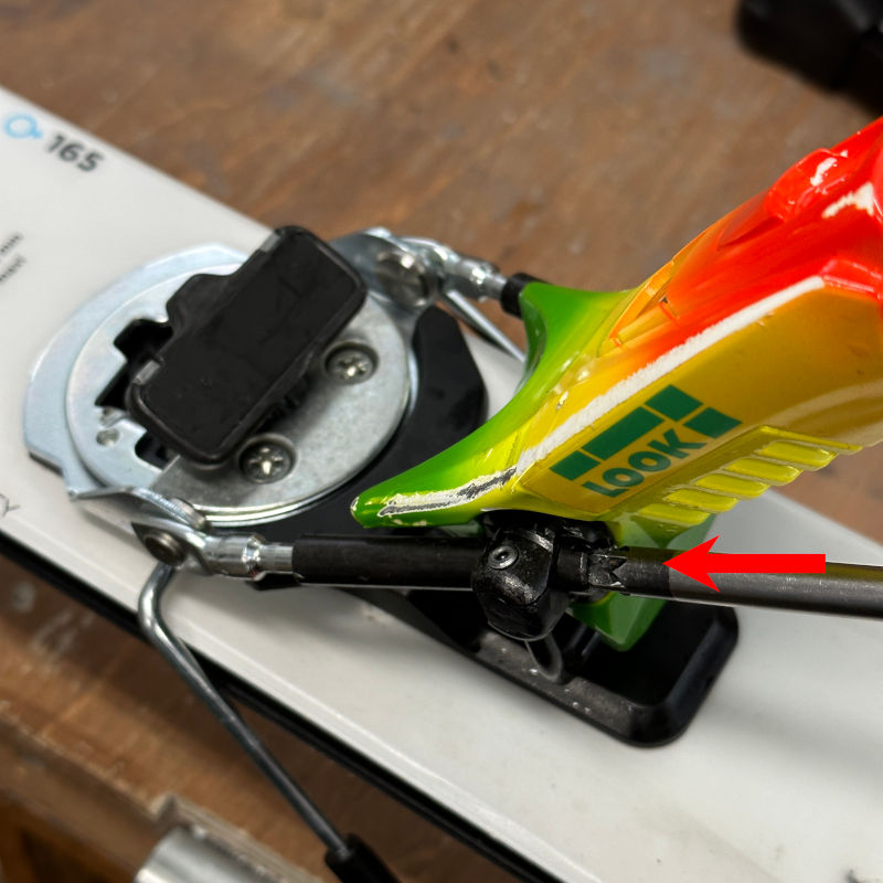 Look Pivot siteiden pituussäätö