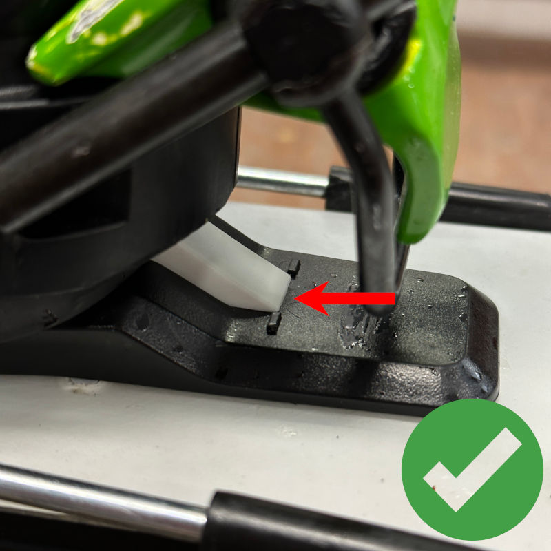 Look Pivot siteiden pituussäätö oikein