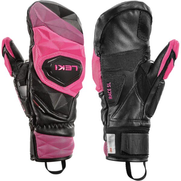 Leki WCR Venom SL 3D Mitt Pink Rukkaset