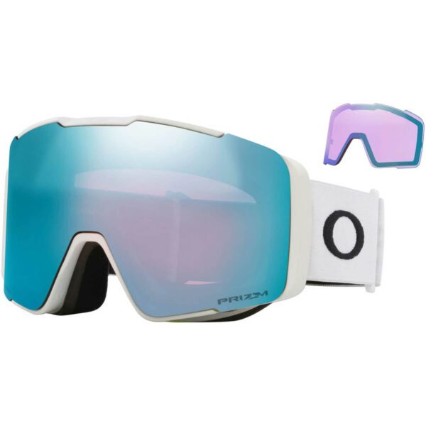 Oakley Line Miner Pro L Matte White + Bonus Lens