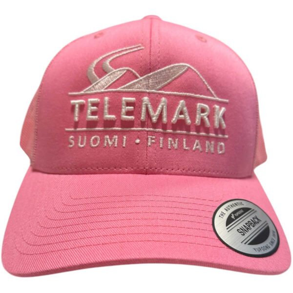 Telemark Suomi Finland Trucker Cap Pink