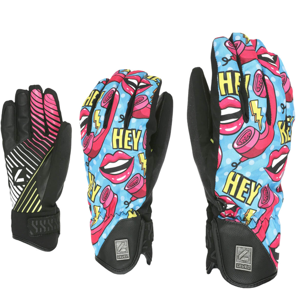 Level Gloves Suburban Hot Pink