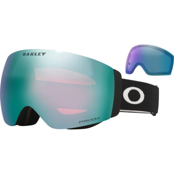 Oakley Flight Deck Pro M Black Prizm Sapphire & Prizm Iced