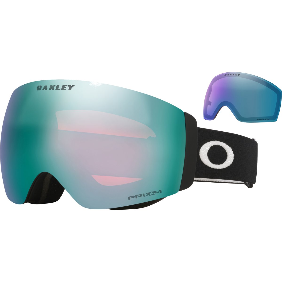 Oakley Flight Deck Pro M Black Prizm Sapphire & Prizm Iced