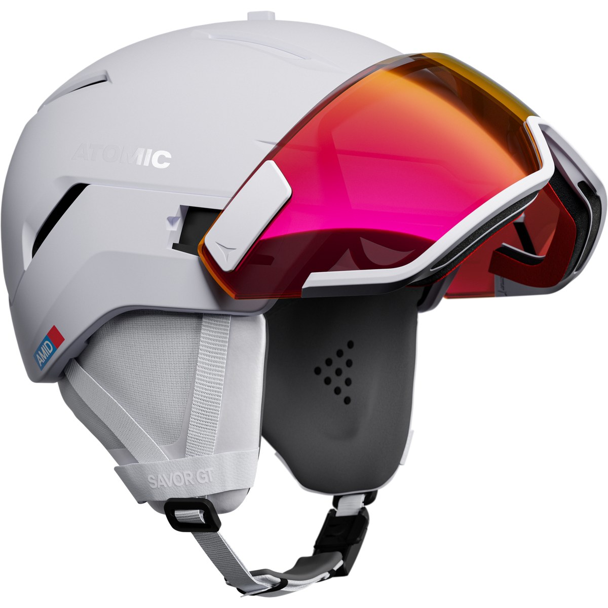 Atomic Savor GT AMID Visor Photo White - Bild 5