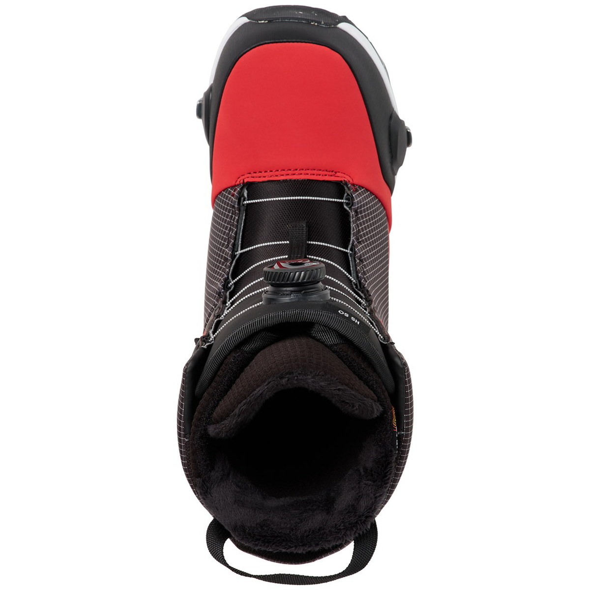 Burton Highshot Step On 2027 Geranium Red Grid/Black - Image 3