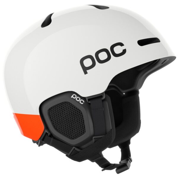 POC Fornix MIPS Hydrogen White/Fluorescent Orange