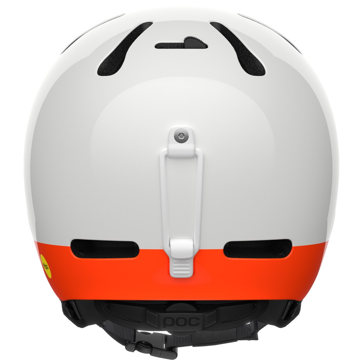 POC Fornix MIPS Hydrogen White/Fluorescent Orange - Image 2