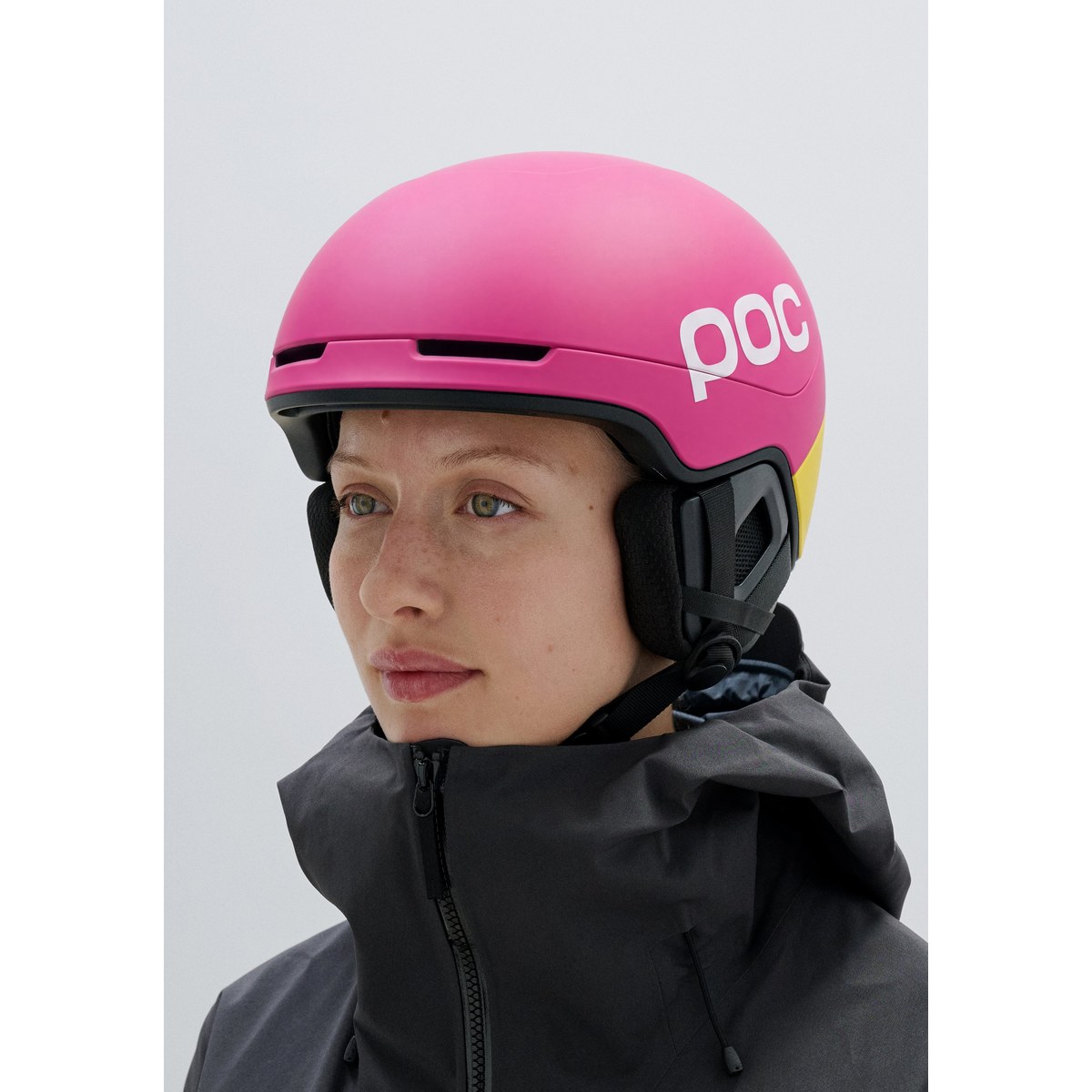 POC Obex Contour Rhos Red Matt/Citrine Yellow Matt - Image 4