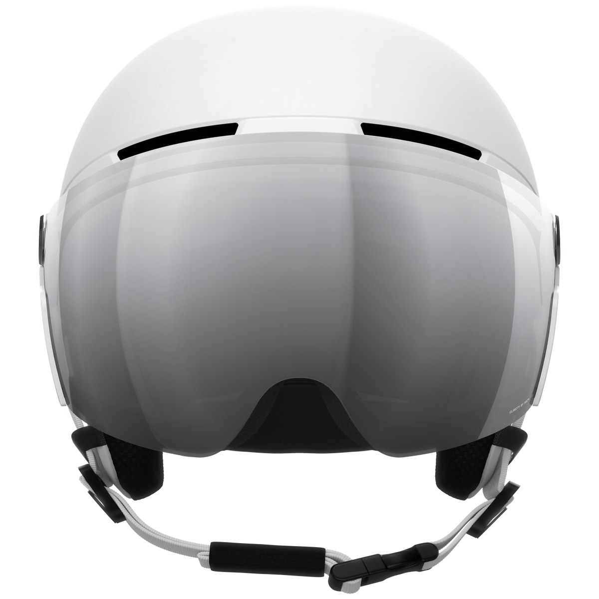 POC Obex Visor Hydrogen White/Clarity Universal/Partly Sunny/Silver - Image 2