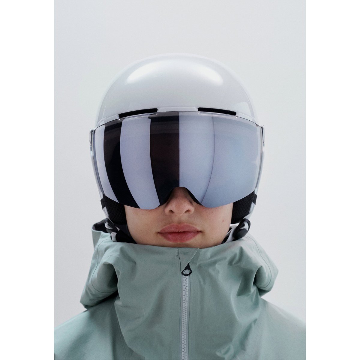 POC Obex Visor Hydrogen White/Clarity Universal/Partly Sunny/Silver - Image 5