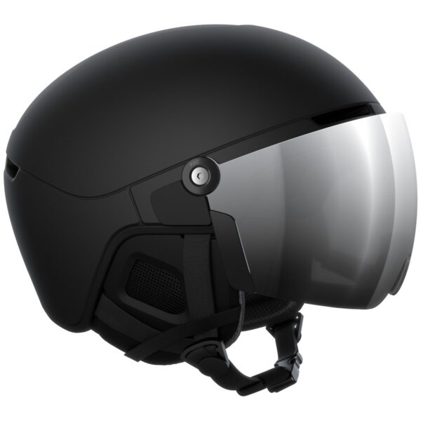 POC Obex Visor Uranium Black Matt/Clarity Universal/Partly Sunny/Silver