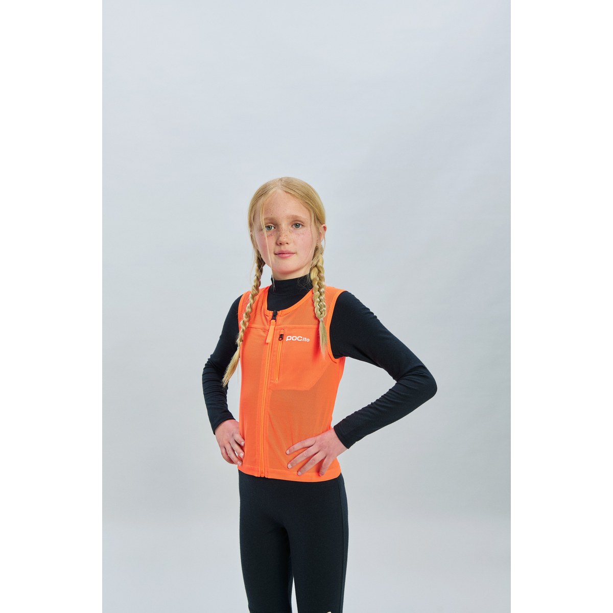 POC POCito VPD Air Vest Fluorescent Orange - Image 4