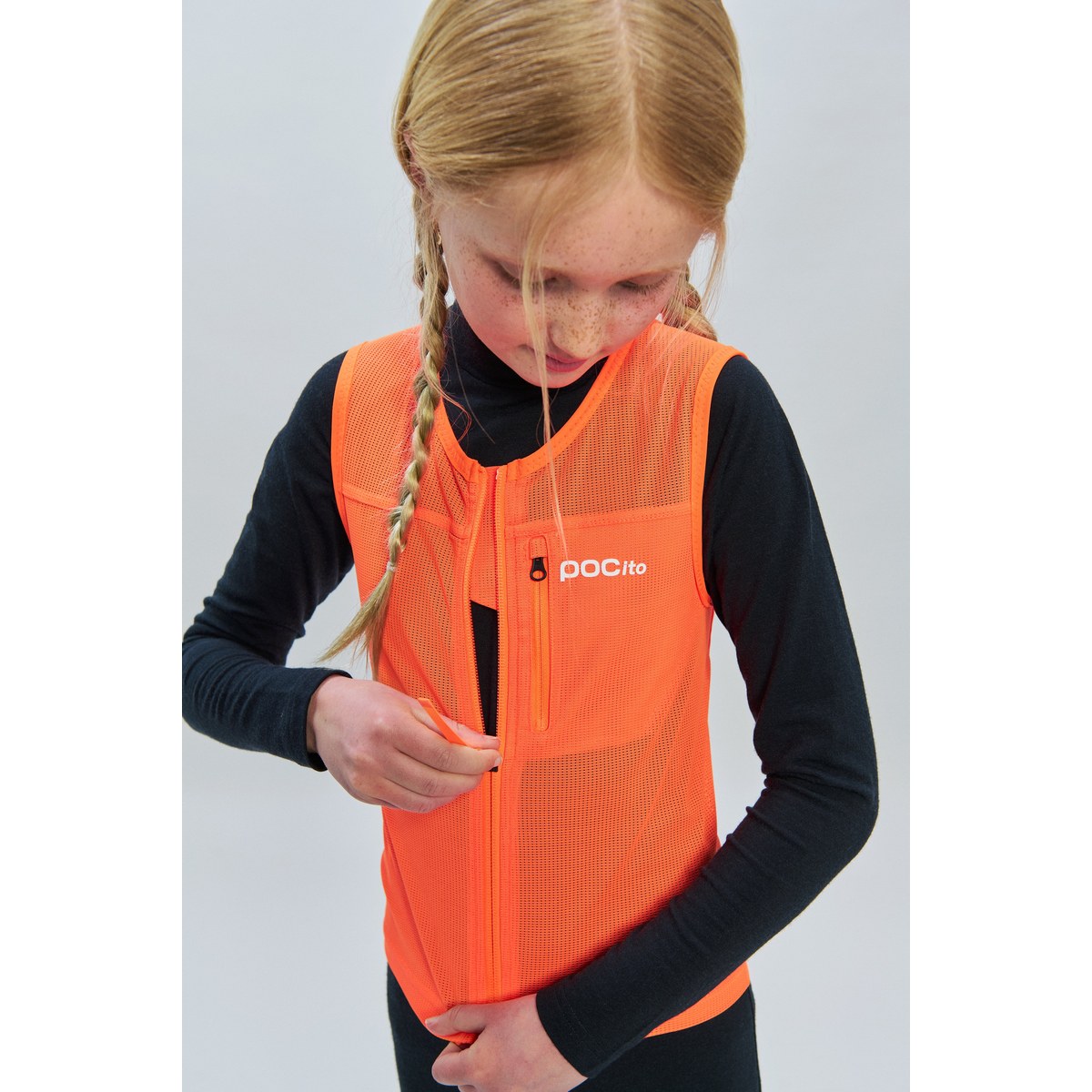 POC POCito VPD Air Vest Fluorescent Orange - Image 3