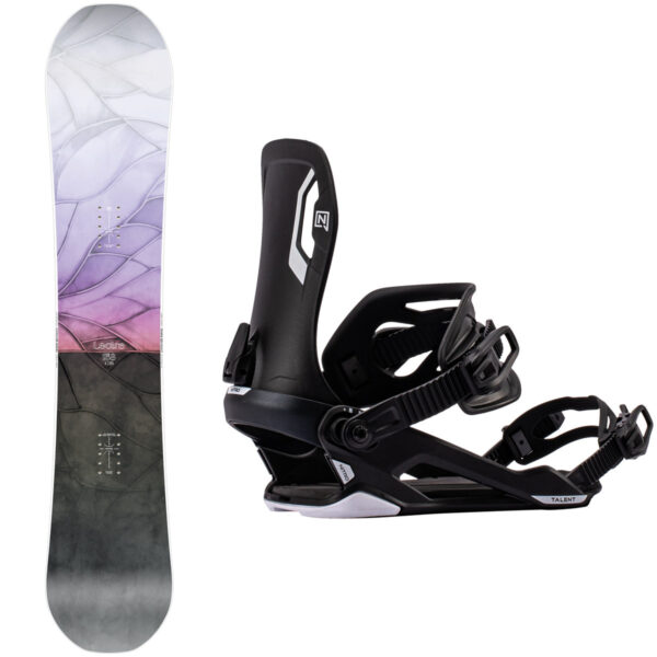 Nitro Lectra Leaf Women's Snowboard 2027 + Talent Black